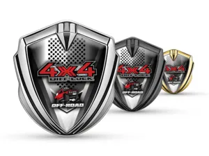 Car Badges Minimal Design Universal Metal